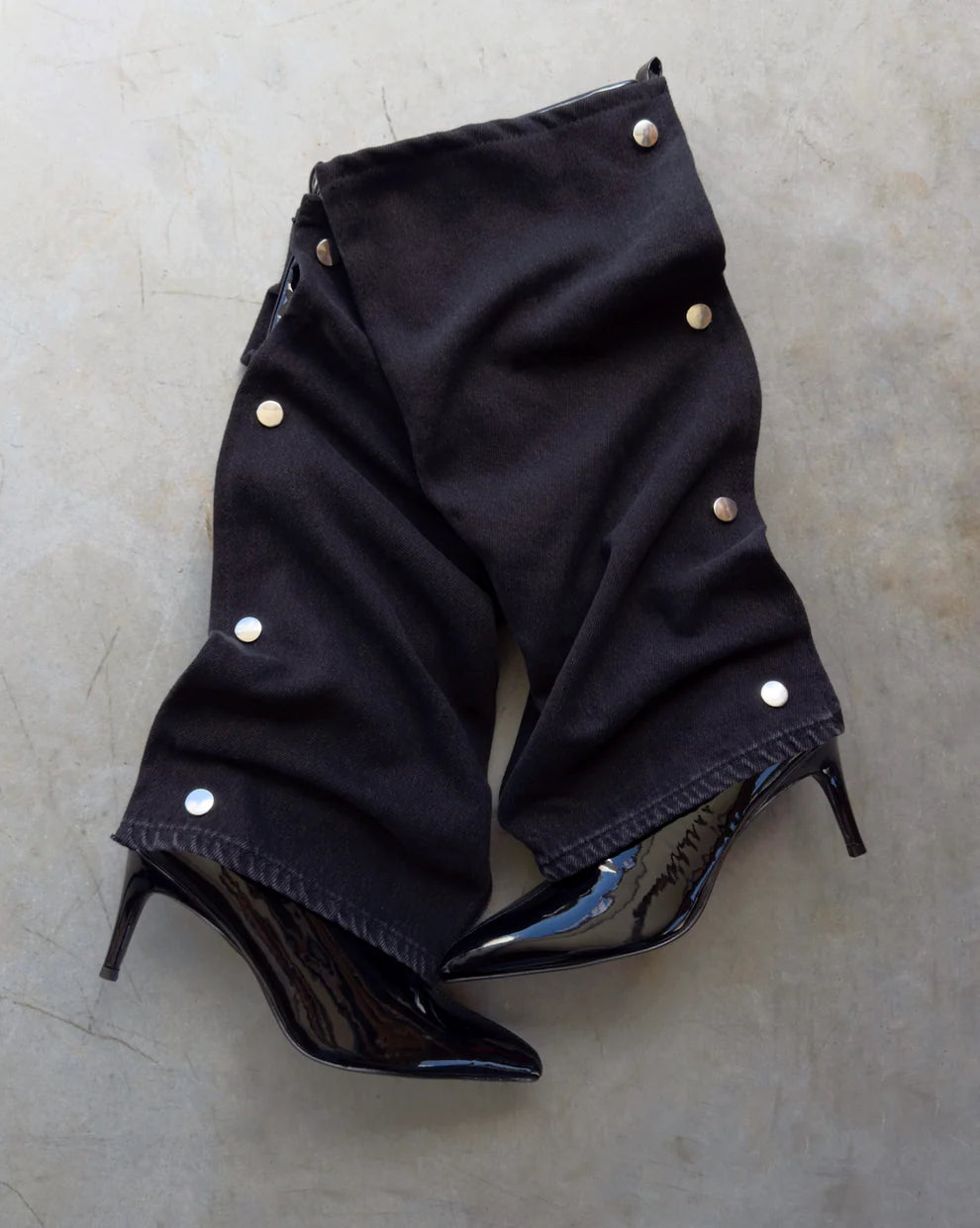 DENIM HEELS
